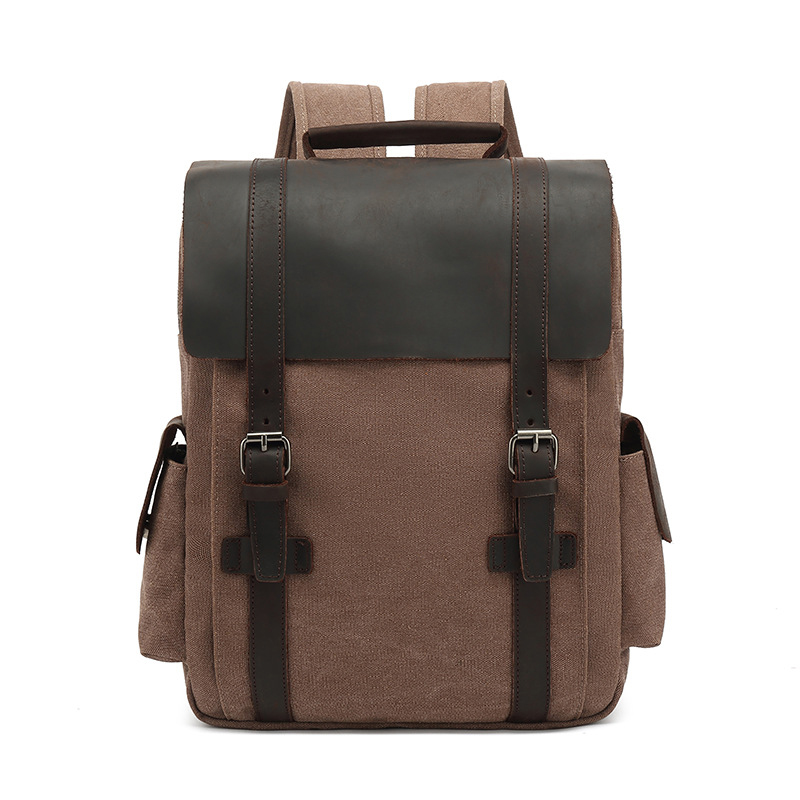 New Fashion Backpack Leather C - Rucksack Military Style incelemesi ve fiyatı