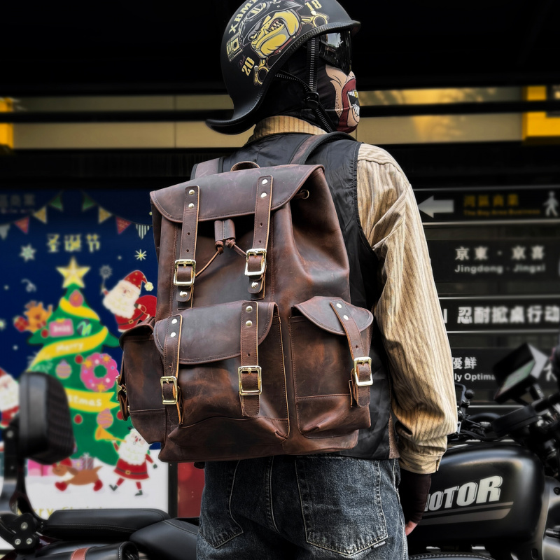New Arrivals Leather Backpack  - Leather Backpack Vintage incelemesi ve fiyatı