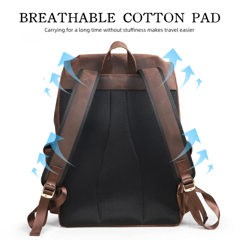 New Arrivals Leather Backpack  - Leather Backpack Vintage incelemesi ve fiyatı
