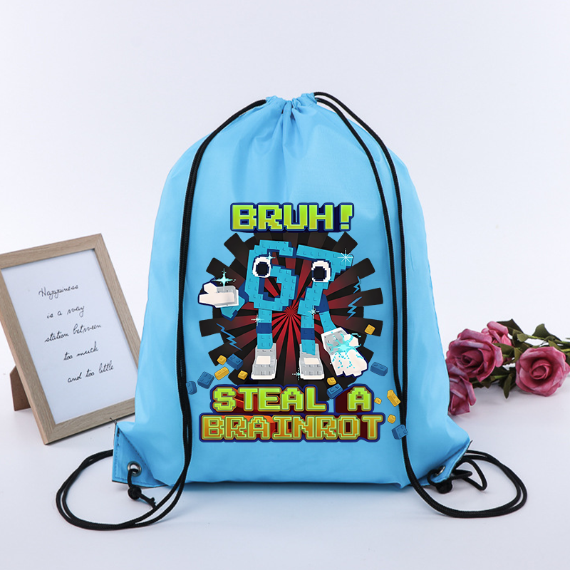 Steal A Brainrot 67 Six Seven  - Drawstring Gym Bag incelemesi ve fiyatı
