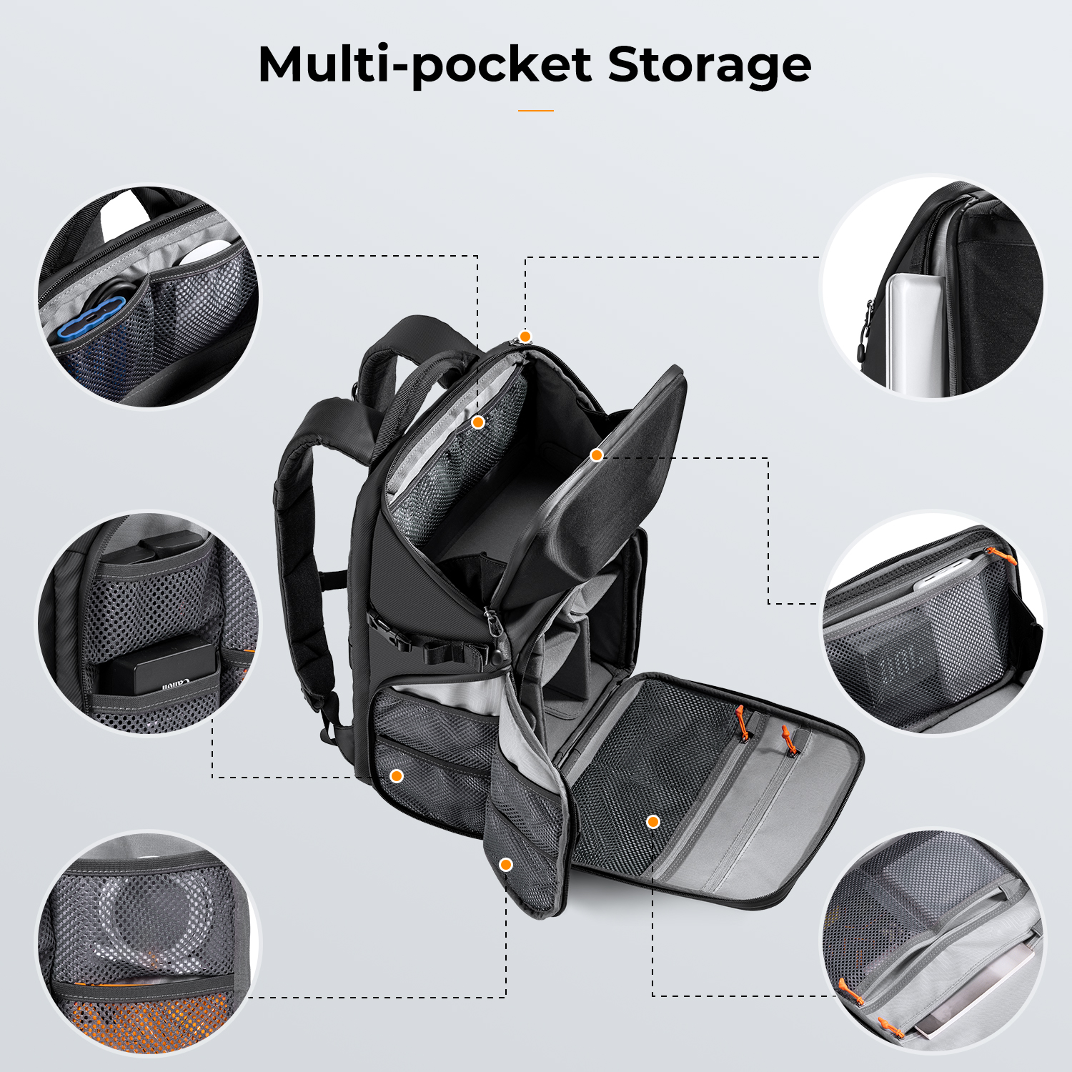 K&F CONCEPT 20L Camera Backpac - Laptop Backpack 15.6 incelemesi ve fiyatı