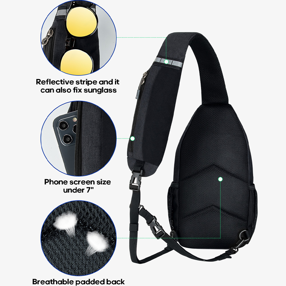 WATERFLY Crossbody Sling Bag C - Sling Backpack Shoulder incelemesi ve fiyatı