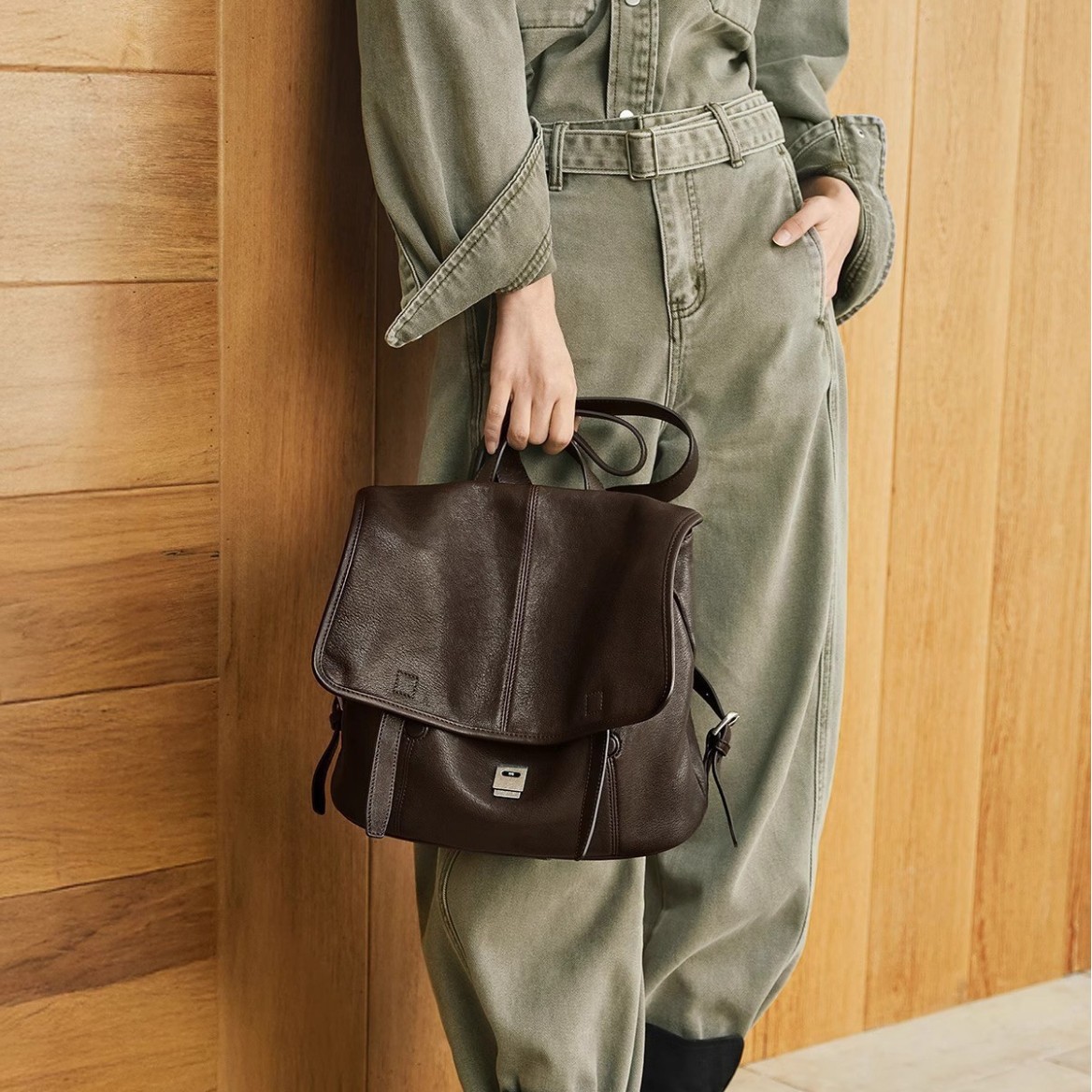 Personalized Waxed Canvas Mess - Business Backpack Brief incelemesi ve fiyatı