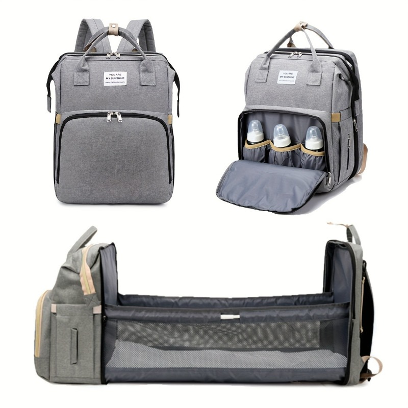 Fashionable Folding Baby Crib  - Backpack Diaper Bag incelemesi ve fiyatı