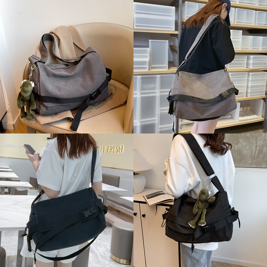 【New Arrival】Black Canvas Cros - Canvas Backpack Casual incelemesi ve fiyatı