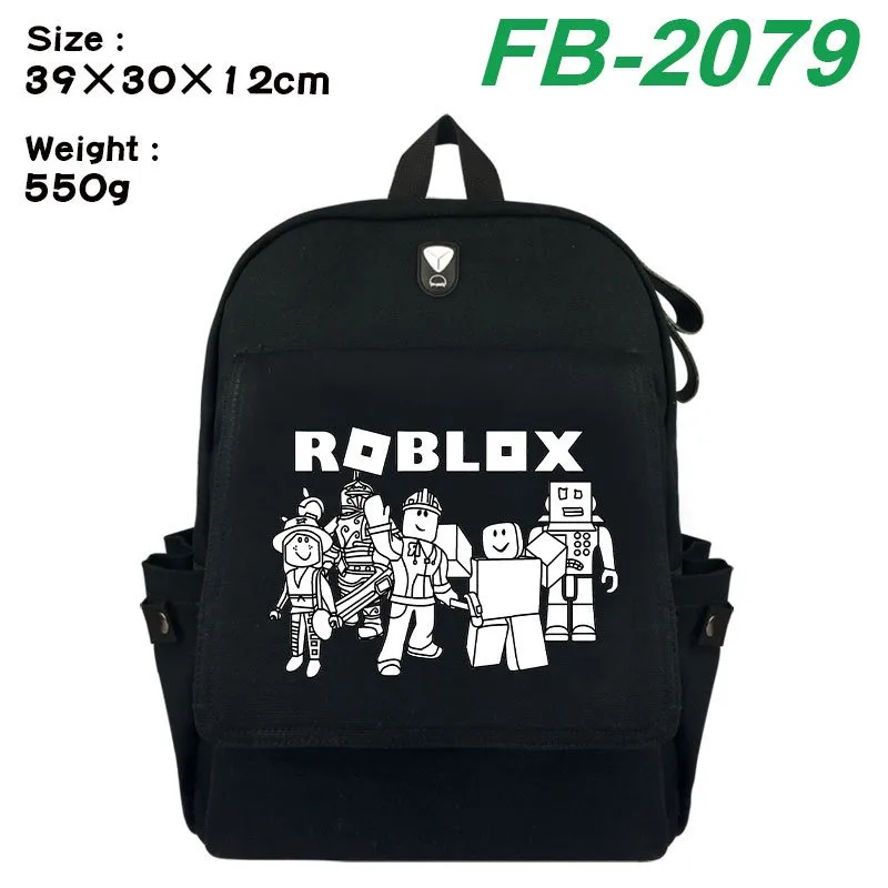 Roblox Fashion Digital Print A - Canvas Backpack Casual incelemesi ve fiyatı