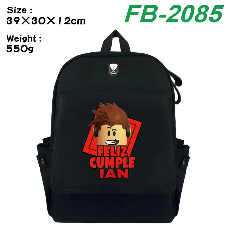 Roblox Fashion Digital Print A - Canvas Backpack Casual incelemesi ve fiyatı