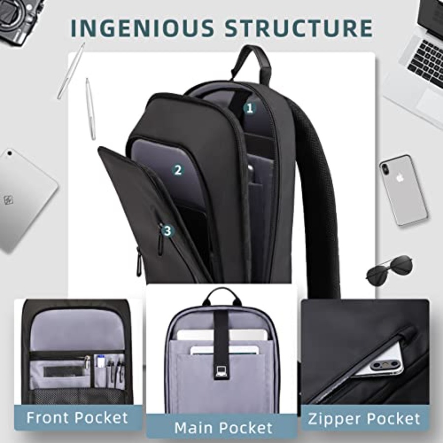 Backpack for Men Business Slim - Travel Backpack Anti Theft incelemesi ve fiyatı