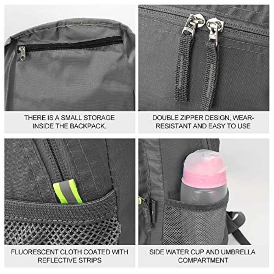 INOXTO 20L Lightweight Hiking  - Foldable Backpack Small incelemesi ve fiyatı