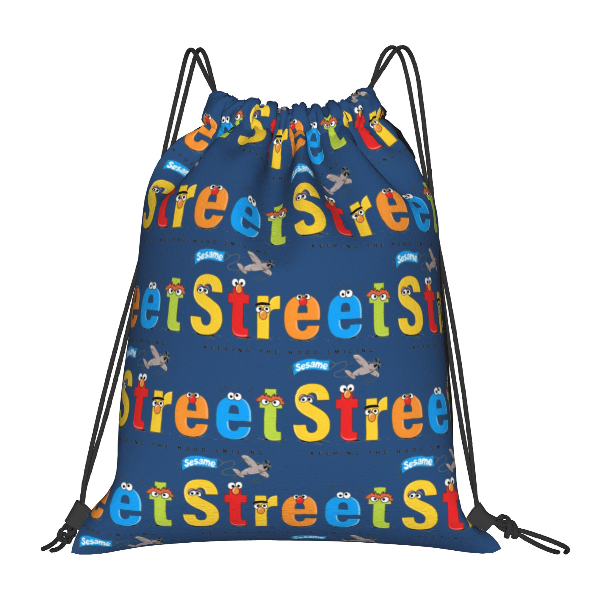 Custom Cookie Monster Drawstri - Drawstring Gym Bag incelemesi ve fiyatı