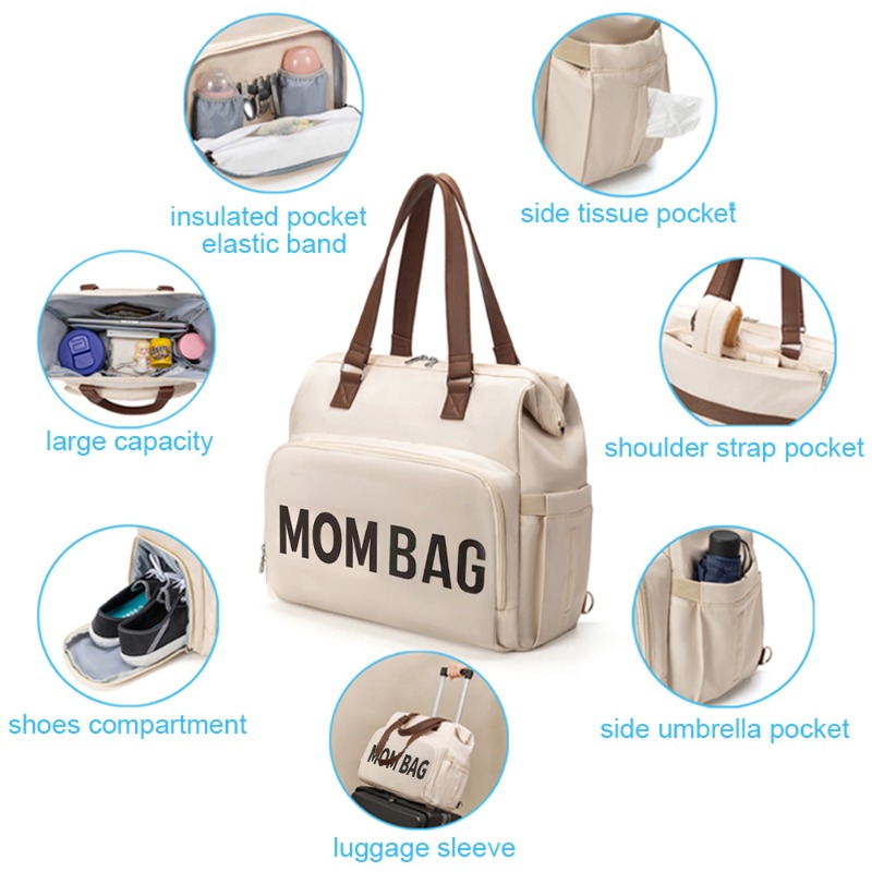 3pcs/set Baby Diaper Bag Baby  - Backpack Insert Organizer incelemesi ve fiyatı