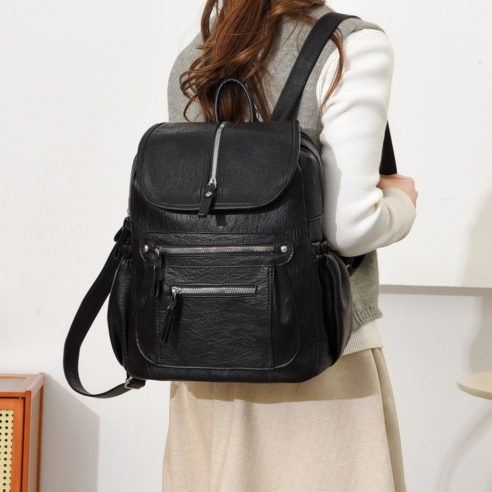 Ladies Bookbag Rucksack Women  - Leather Backpack Vintage incelemesi ve fiyatı