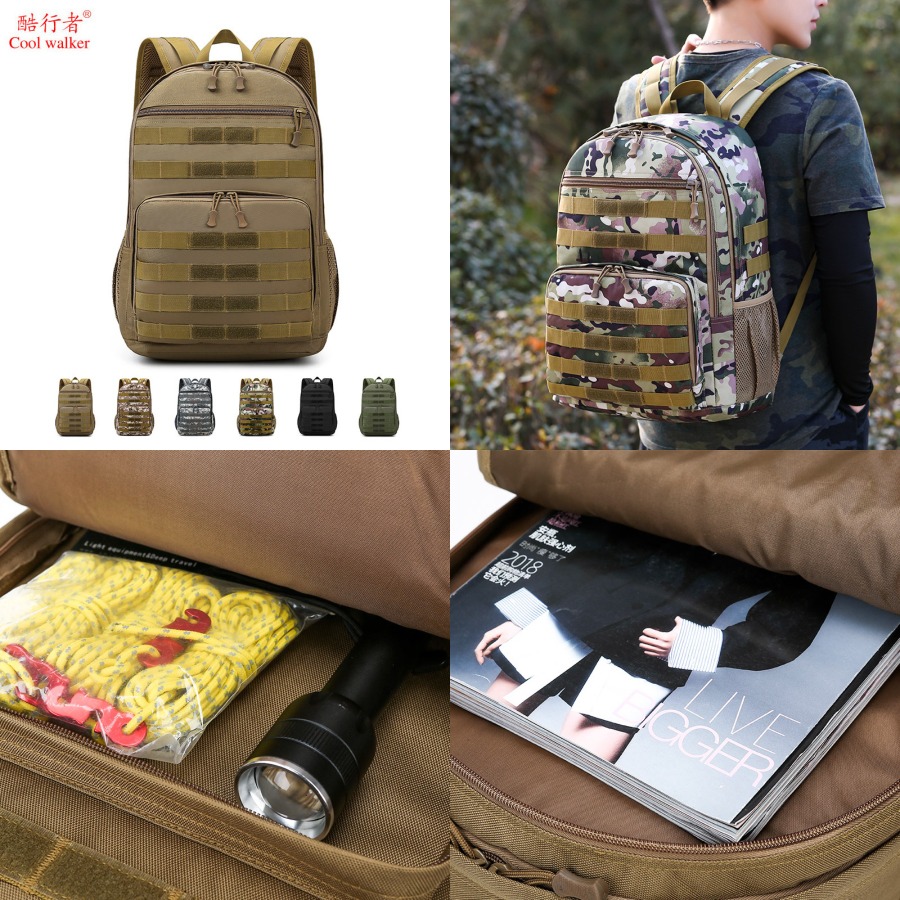 【New Arrival】Camouflage Tactic - Rucksack Military Style incelemesi ve fiyatı