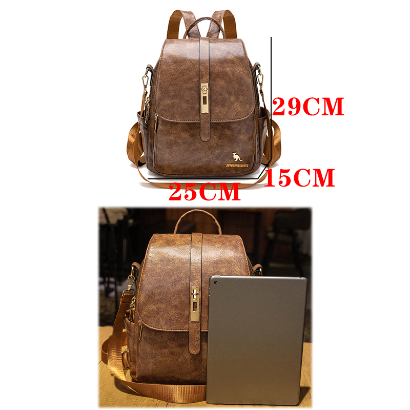 College Women Backpacks Design - Leather Backpack Vintage incelemesi ve fiyatı