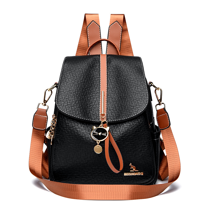 Women Large Capacity Backpack  - Leather Backpack Vintage incelemesi ve fiyatı