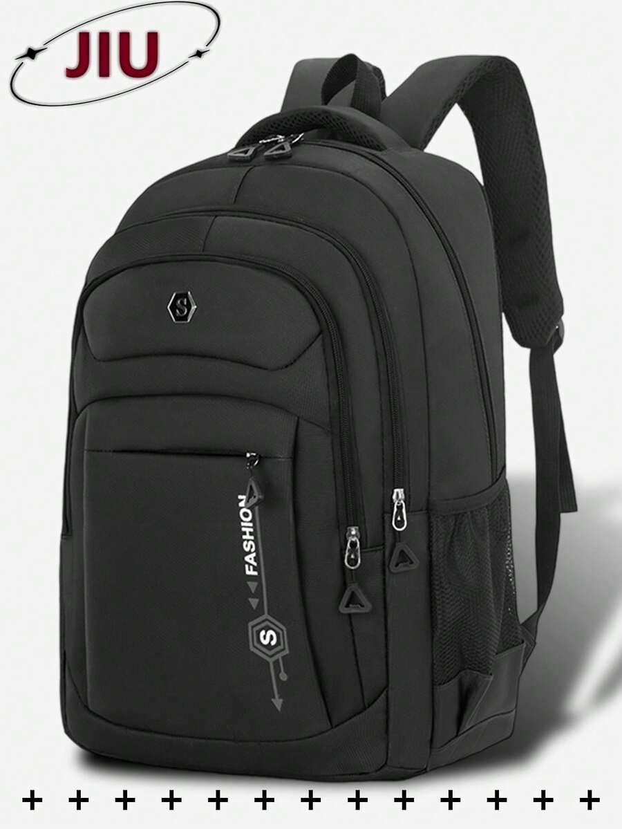 Multi-Compartment Letter Print - Laptop Backpack 15.6 incelemesi ve fiyatı