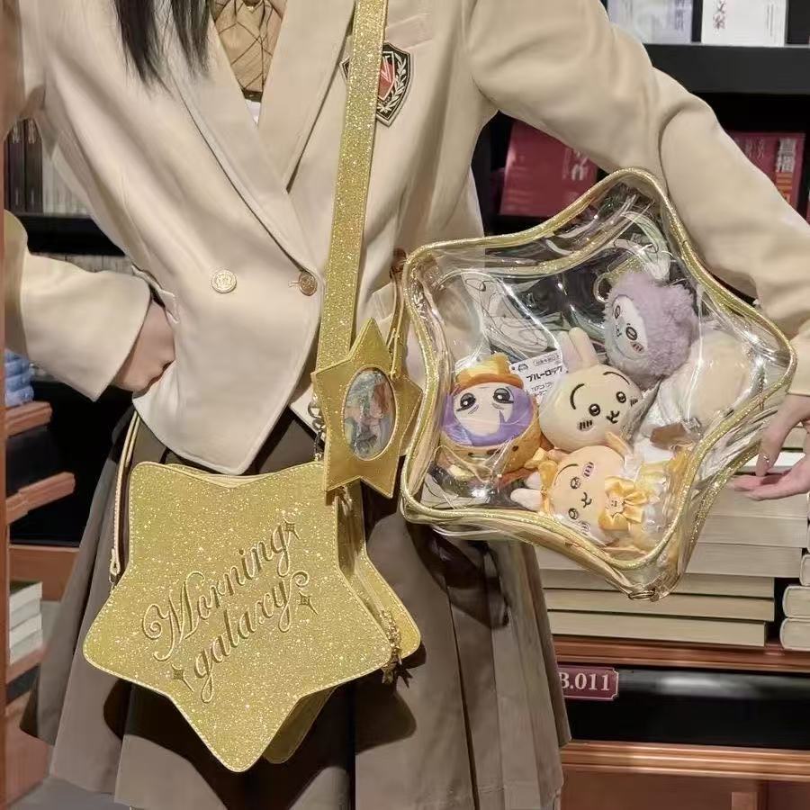 Y2K Cute Bling Star Ita Crossb - Mini Backpack Purse incelemesi ve fiyatı