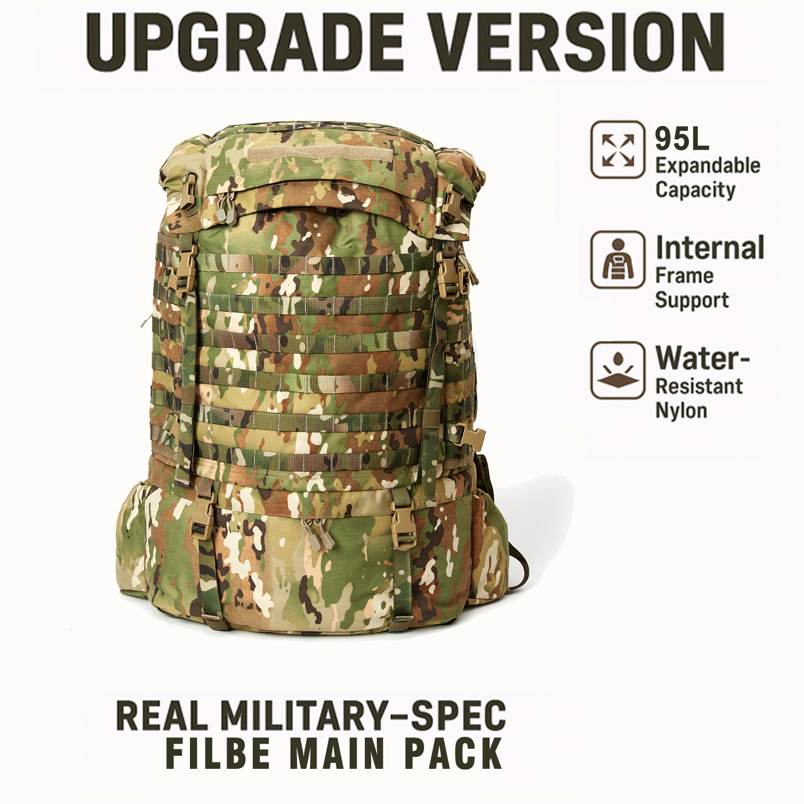 USMC FILBE Main Pack – OCP Cam - Rucksack Military Style incelemesi ve fiyatı
