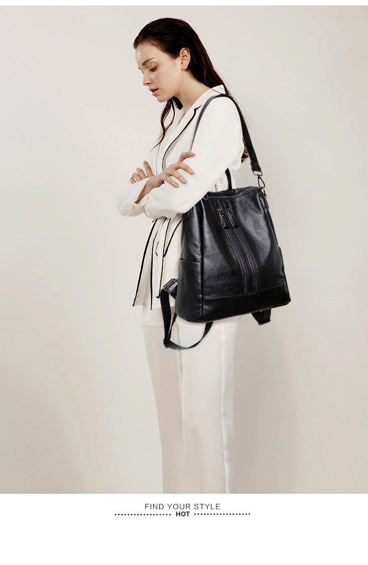 Women Soft Leather Backpack Sc - Mini Backpack Purse incelemesi ve fiyatı