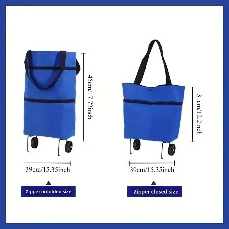 Foldable Portable Shopping Car - Foldable Backpack Small incelemesi ve fiyatı