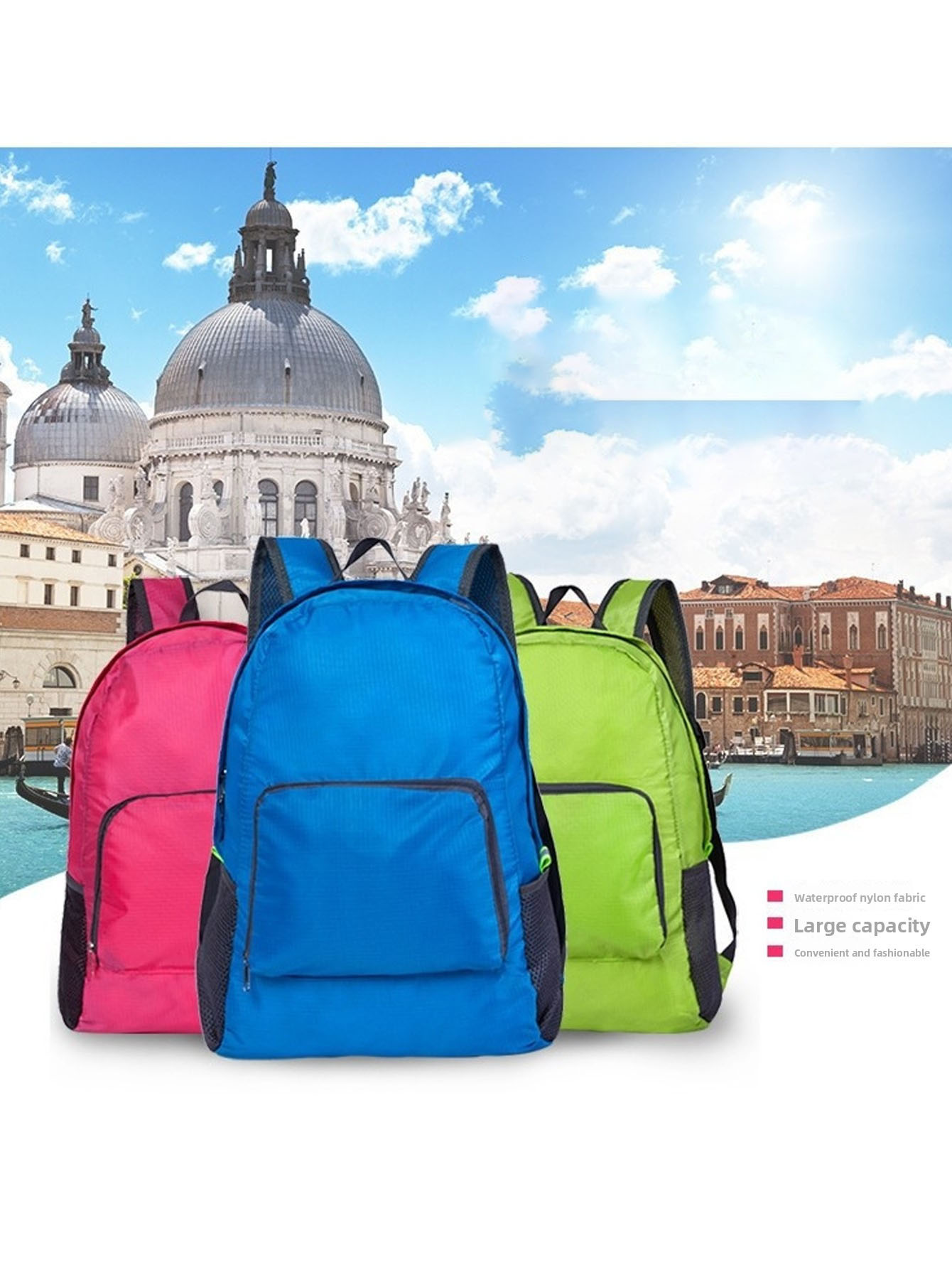 Foldable travel bag, lightweig - Foldable Backpack Small incelemesi ve fiyatı