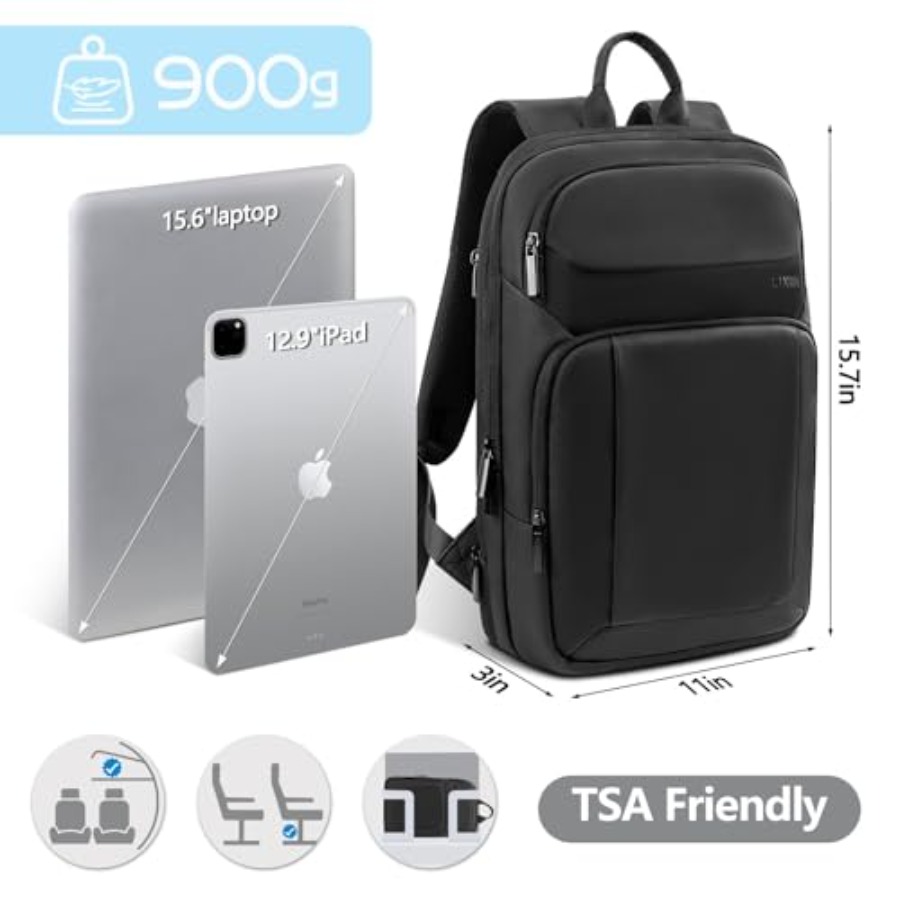 Backpack for Men Slim and Expa - Travel Backpack Anti Theft incelemesi ve fiyatı