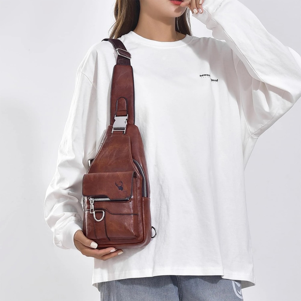 Sling Bag for Men Crossbody Ch - Sling Backpack Shoulder incelemesi ve fiyatı