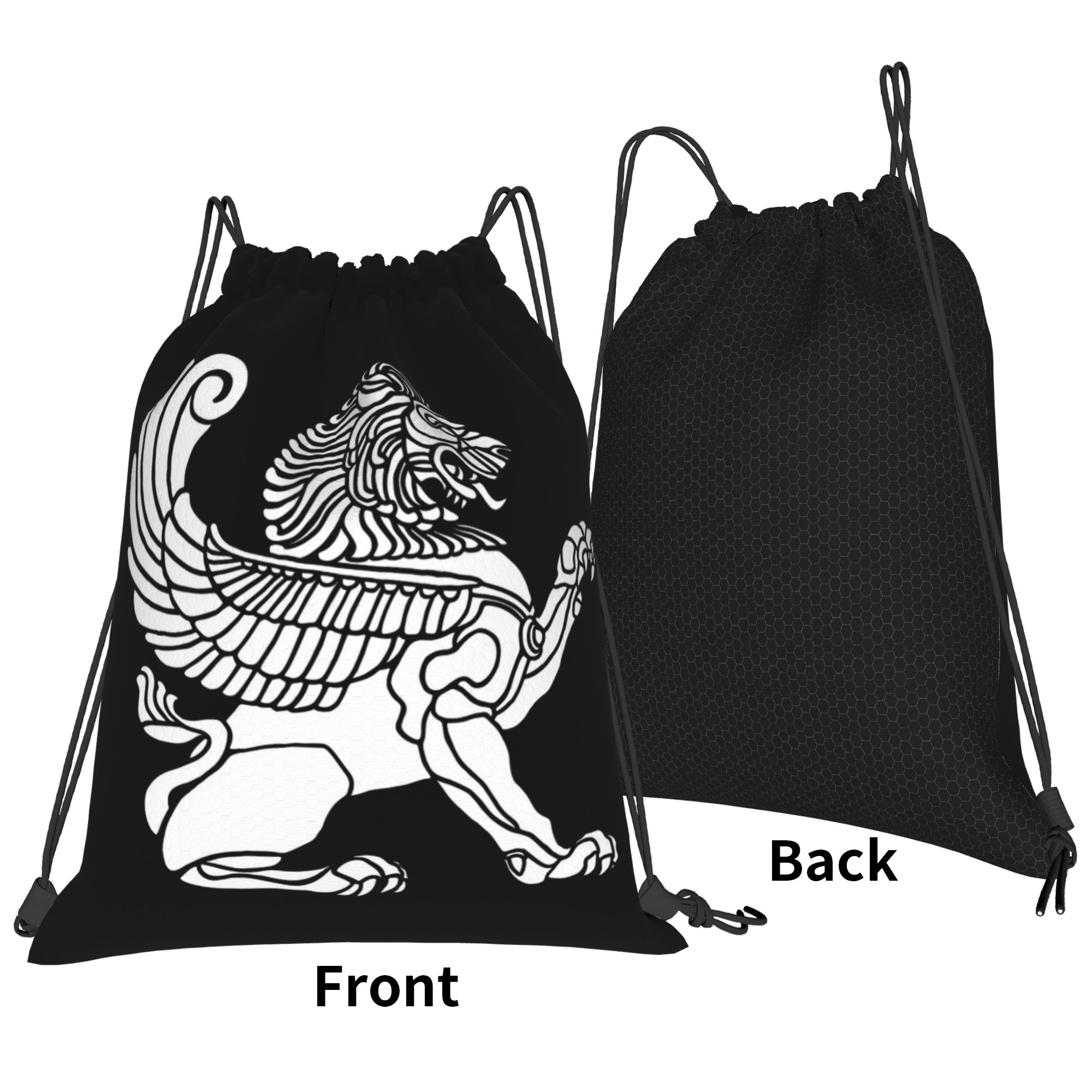 Persian Lion Iranian Iran Pers - Drawstring Gym Bag incelemesi ve fiyatı