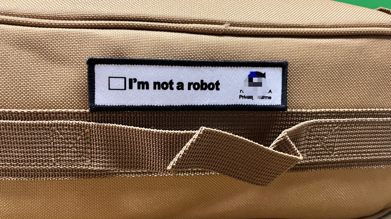 I'm Not A Robot Tactical Patch - Urban Backpack Tactical incelemesi ve fiyatı