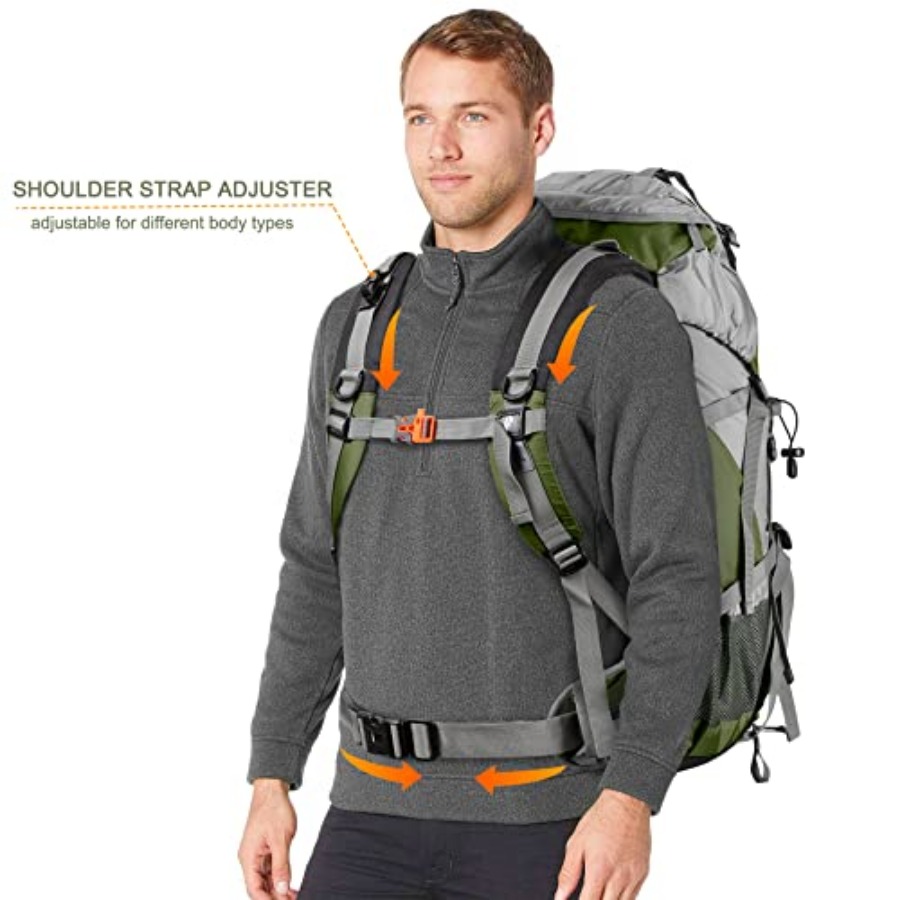 Loowoko 50L Hiking Backpack, W - Hiking Backpack Waterproof incelemesi ve fiyatı