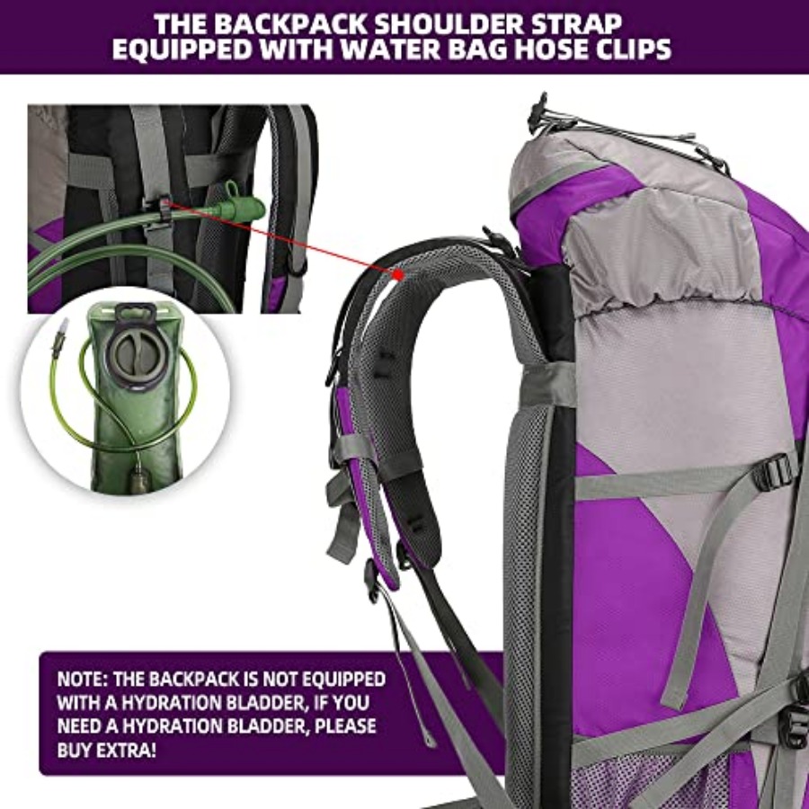 70L Hiking Backpack with Rain  - Hiking Backpack Waterproof incelemesi ve fiyatı