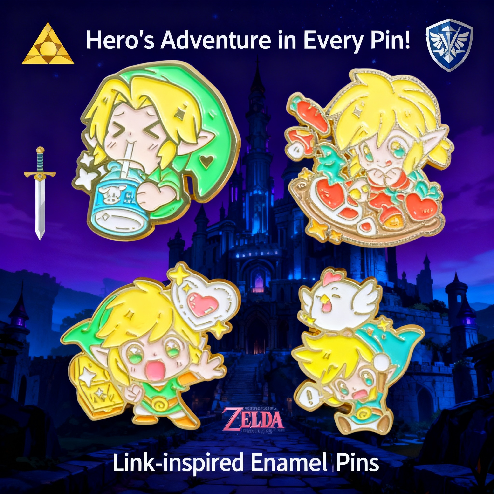 Adventure Game Badges Enamel P - Fashion Backpack Women incelemesi ve fiyatı