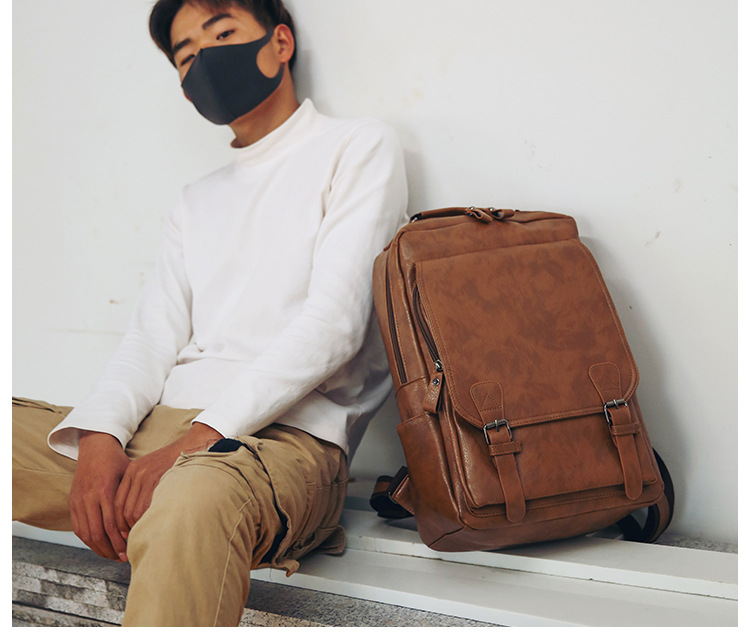 New Arrival PU Leather Backpac - Business Backpack Brief incelemesi ve fiyatı
