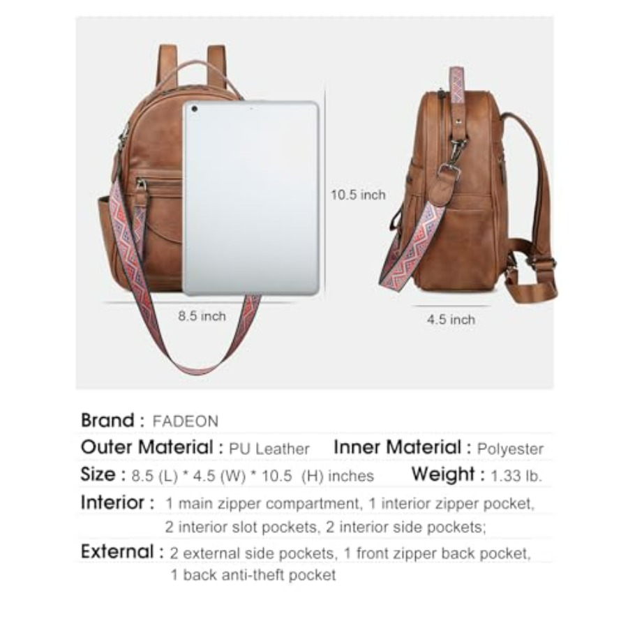 Mini Backpack Purse for Women, - Mini Backpack Purse incelemesi ve fiyatı