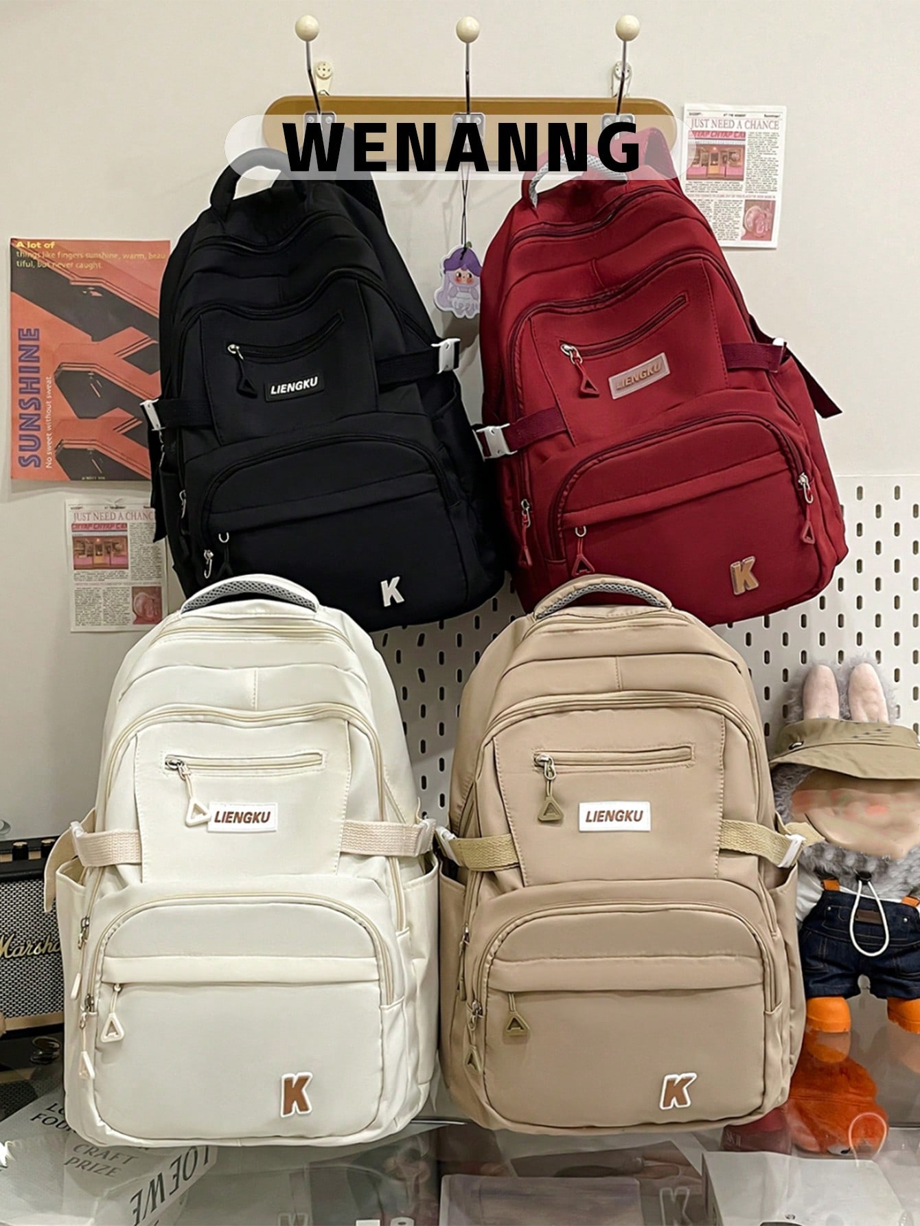 1pc Back To School Classic Bas - School Backpack Teen incelemesi ve fiyatı