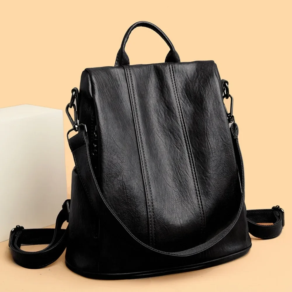 NEW Anti-theft Laptop Backpack - Leather Backpack Vintage incelemesi ve fiyatı