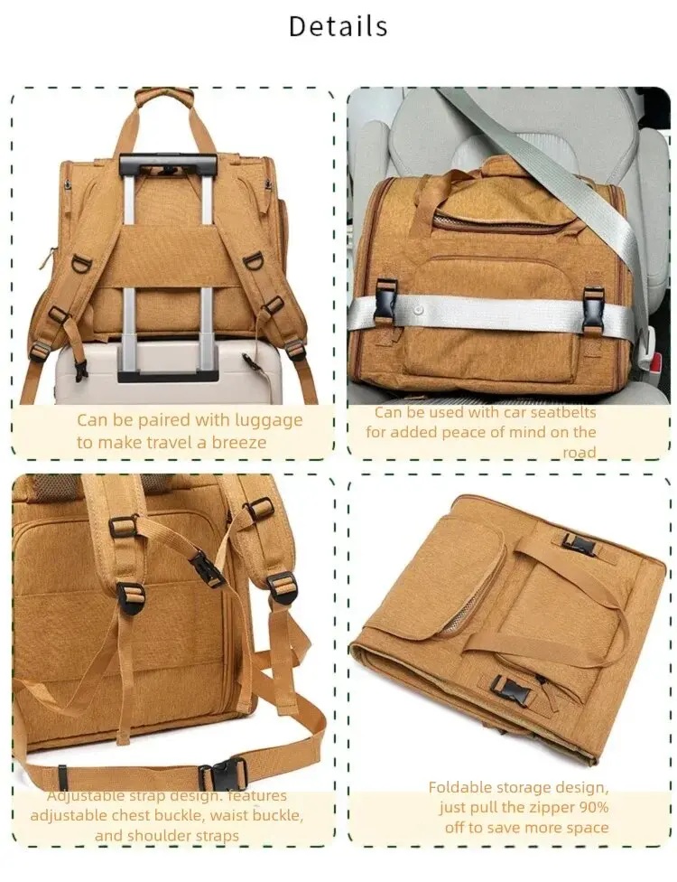 Portable cat bag, expandable l - Foldable Backpack Small incelemesi ve fiyatı