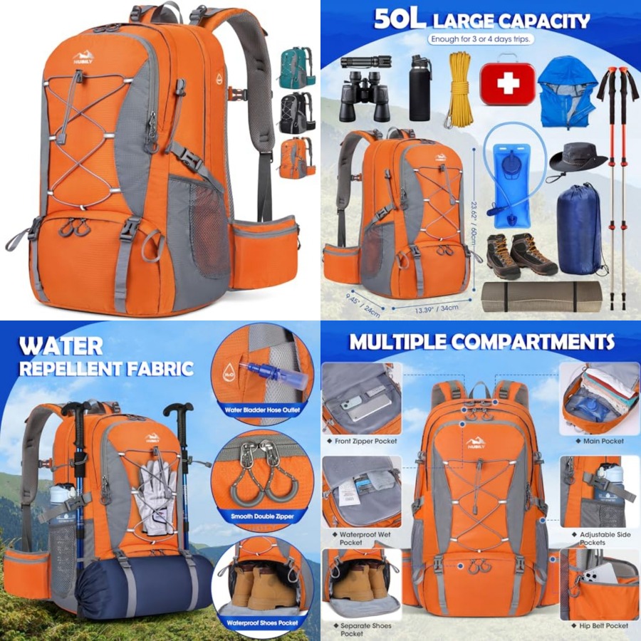 50L Hiking Backpack Waterproof - Hiking Backpack Waterproof incelemesi ve fiyatı