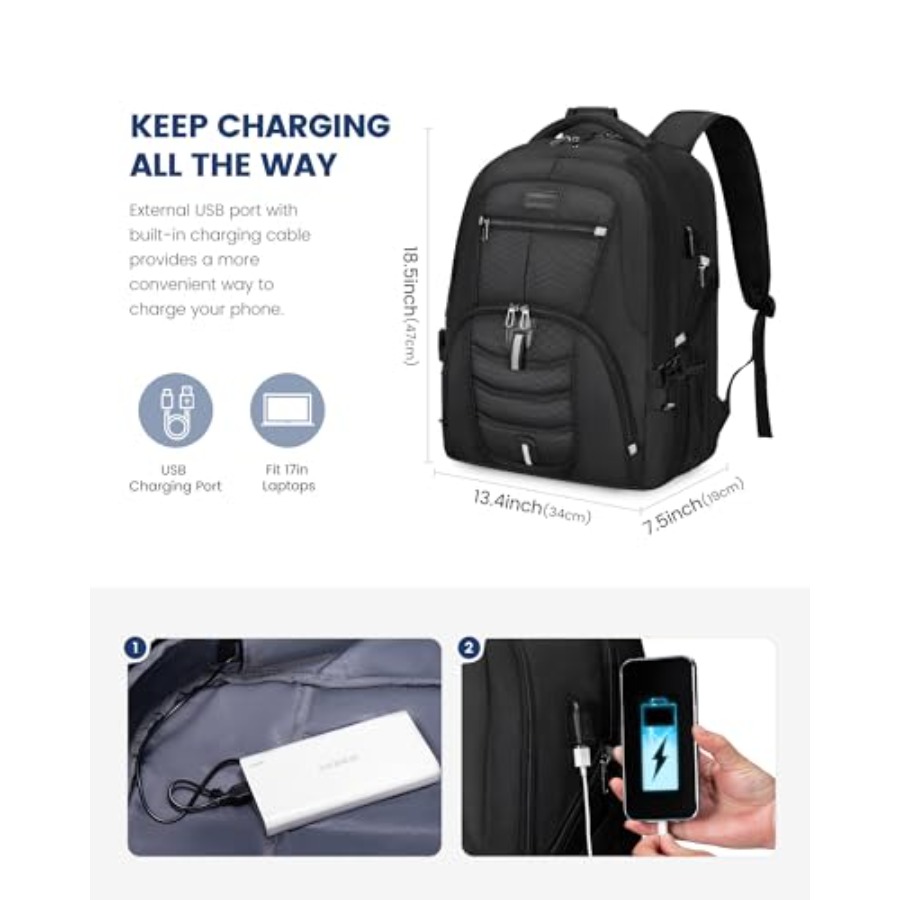 Travel Laptop Backpack Waterpr - Travel Backpack Anti Theft incelemesi ve fiyatı