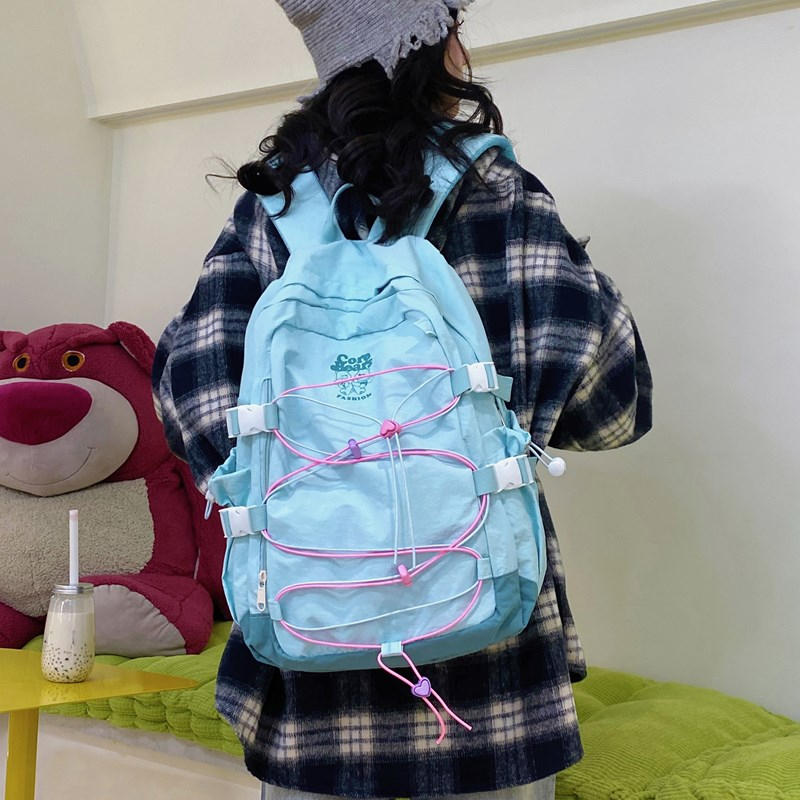 LEFTSIDE Women's Nylon Backpac - School Backpack Teen incelemesi ve fiyatı